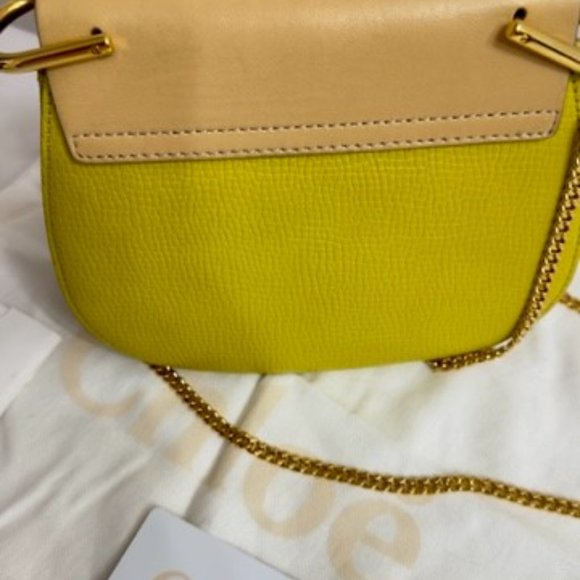 Chloe Drew Bag; Designer Chloe Two-Tone Drew Bag In Excellent Condition - Picture 12 of 14